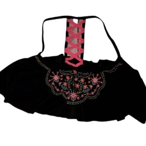 Joe Boxer Black Bikini Top